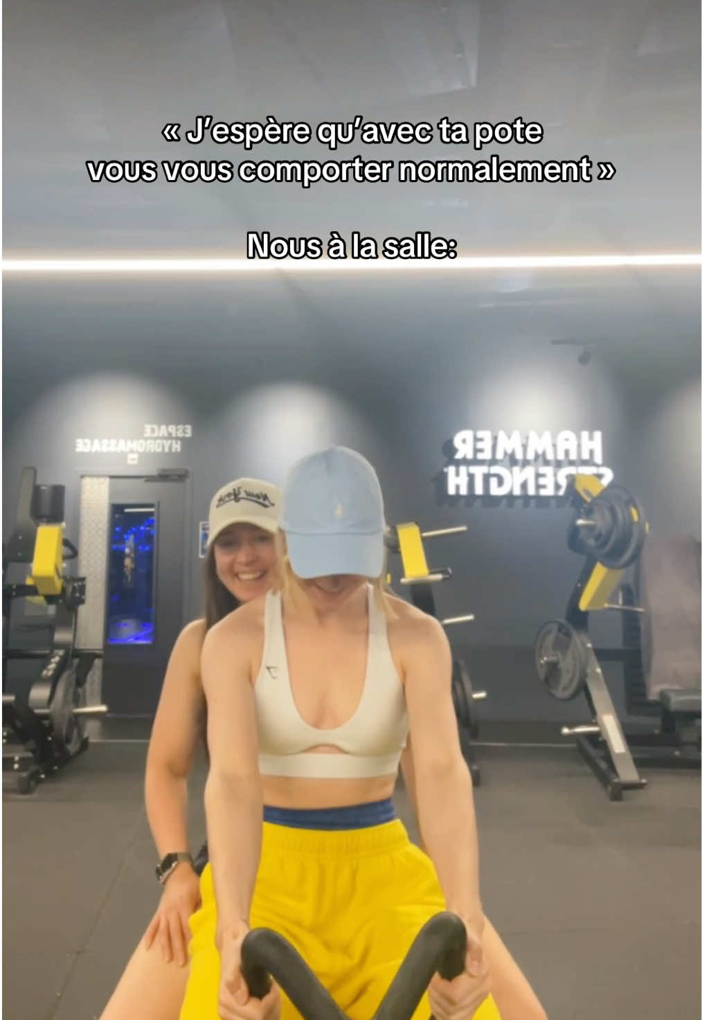 Oui on trouvait ça drole @Marie #fitnesspark #pourtoi #fyp #humour #viral 