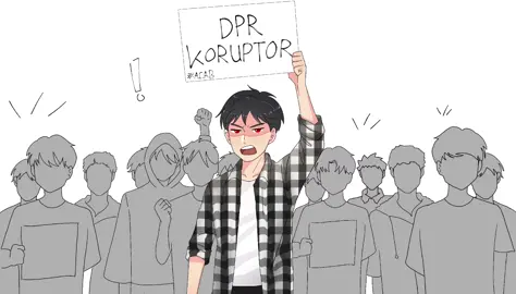 pahami intinya, jgn dikit2 buzzer. #stopanarkis #justiceforaffankurnawan #justiceforrusdamdiansyah #ilustrasi #fyp 