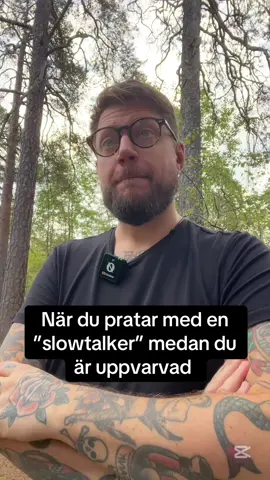 Det är inte lätt när hjärnan går snabbare än nån annans röst. 😅 #bipolar #slowtalker #adhd #conversation #speedad 