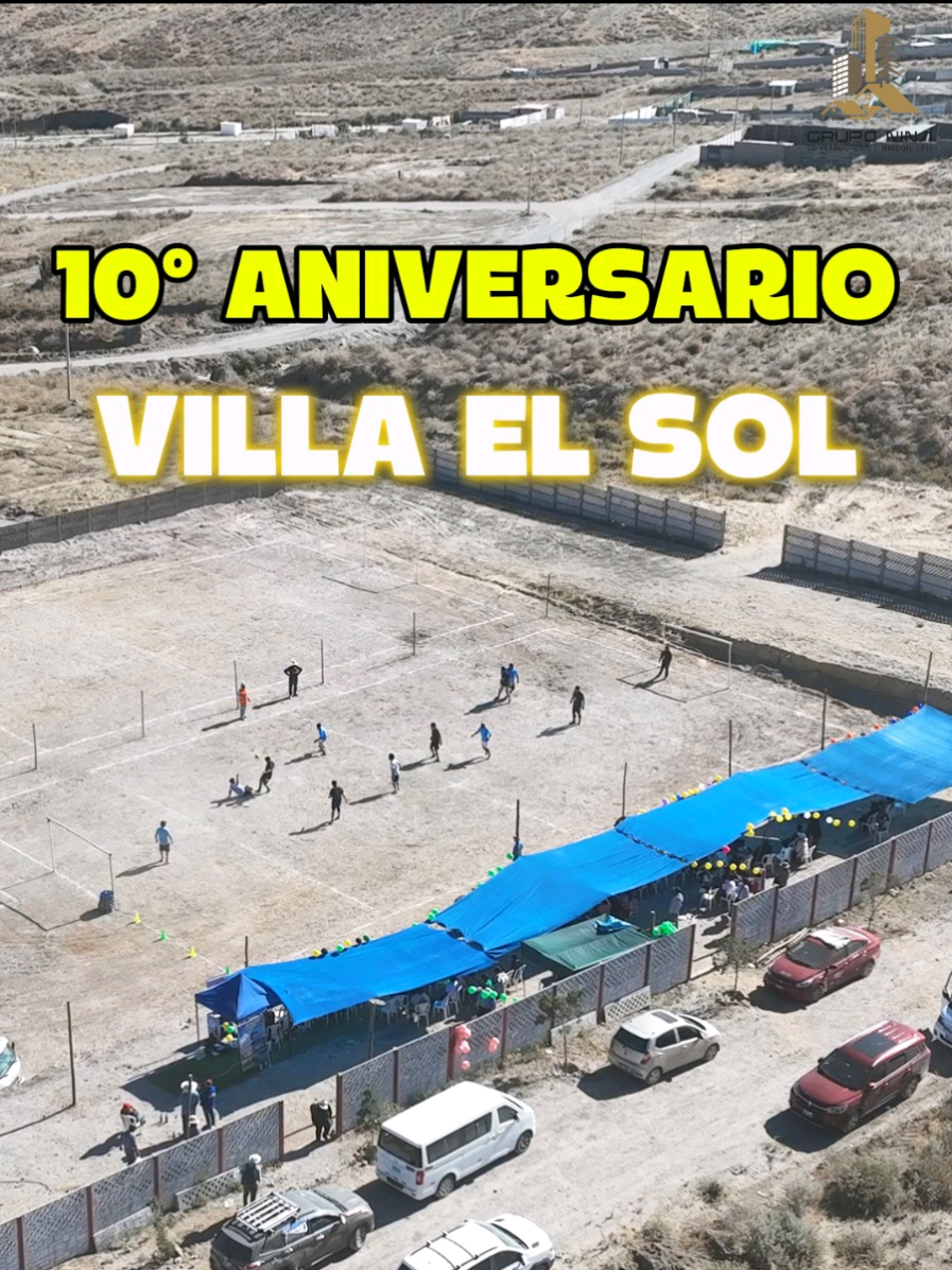 “✨ Gracias a todos nuestros socios de Villa El Sol 🌞 por ser parte de la celebración de nuestro 🎉 décimo aniversario 🎂. Su participación hizo de este día un momento especial ❤️ lleno de unión y alegría 🙌⚽🏐🎶.” 📞 Contáctanos ahora: 949 767 105 📲 UBICANOS: AV. KENNEDY 201-PAUCARPATA #Lotes #Terrenos #VentaDeLotes #TerrenoPropio #LotesEconómicos #InversiónSegura #CompraTuTerreno #TerrenosEnVenta #LotesPerú #TerrenosUrbanos #TerrenosResidenciales #LotesDisponibles #ProyectoInmobiliario #InvierteHoy #TerrenoIdeal #CasaDeCampo #TerrenoRural #VidaTranquila #escápate #CampoYNaturaleza #TerrenoDeCampo #RefugioNatural #CampoSoñado #CasaEnElCampo #TerrenosCampestres #Arequipa #ViveEnArequipa #ArequipaEmprende #TerrenosArequipa #LotesEnArequipa #InmobiliariaArequipa #SurDelPerú #ArequipaCrece #CompraEnArequipa #ArequipaHermosa #paraty #FYP #Tendencias #Explora #viralvideos #ninainmobiliaria #villareal #agua #aguapotable #promoción2025 #descuento #halloween2025 #villaelsol  #aniversario #10añoss #supercampeones