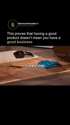 Good product does not mean good business. 💡 Ebon Dobson walked into Shark Tank with a simple idea that sold—and had already sold millions before going into the tank. But that didn’t mean his good grooming product automatically made him a good businessman. He made $2.5 million, but instead of keeping profit, he lost $2.1 million of it. That left him with only $50,000 in the bank 💸, which pushed investors away because there was no profit in the business, even though he sold over 100,000 units. This shows that making sales and having a good product doesn’t equal success. What truly matters is profit—and if you can’t get that, then your business is worth nothing. 📉 #money #profit #getrich #business #startup       Credit: Shark Tank / YouTube