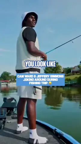 elite banter 😂 #nfl #camward #jefferysimons #tennessee #titans (via @Tennessee Titans)