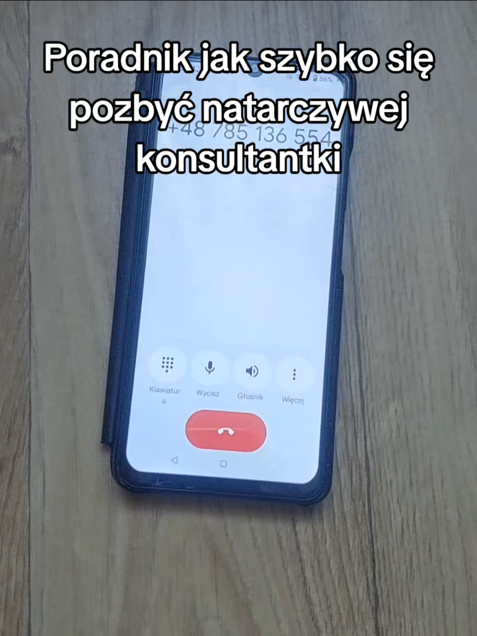 Szybki poradnik jak pozbyć się natarczywej konsultantki katującej co kilka dni Pozdrawiam wszystkich którzy pracują jako konsultanci i przestrzegam przed sobą xd i wszystkimi którzy skorzystają z poradnika po zobaczeniu filmu xD #orange #konsultant #polska #telefon #beka 