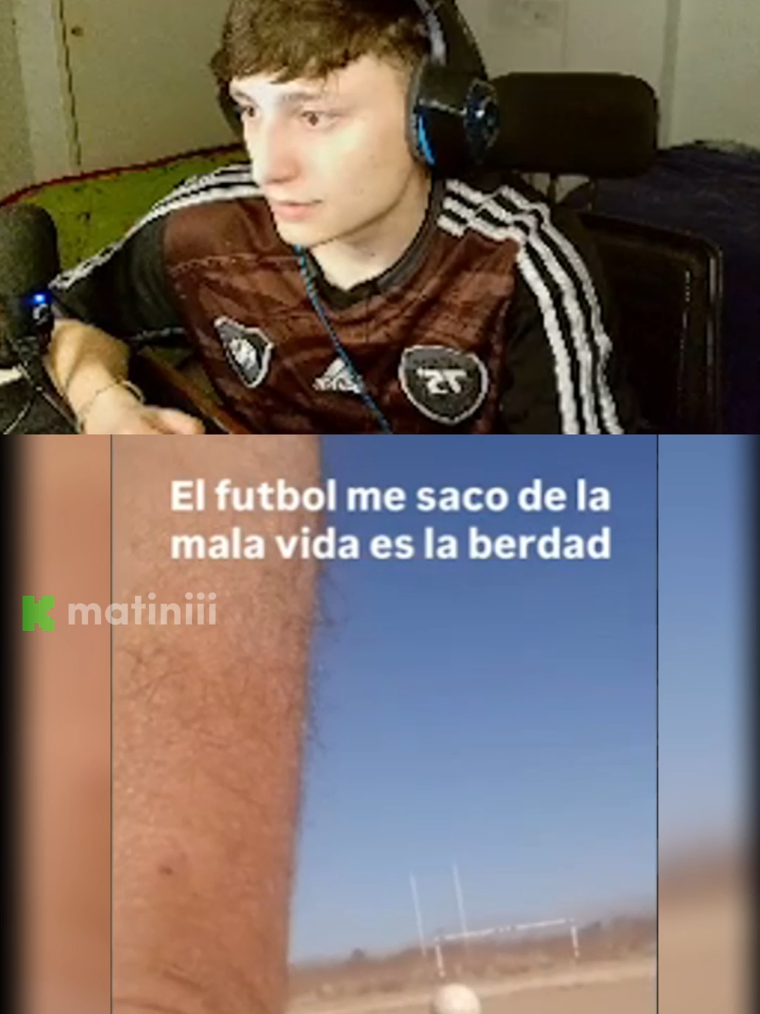 ESTA LOQUISIMO | #futbol #clips #stream #kick #argentina #fyp #matini
