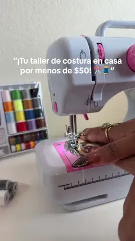 Lore 🌞 Esta máquina de coser portátil es ideal tanto para principiantes como para quienes aman la costura en casa. Viene con 42 piezas incluidas, 12 patrones de puntada y todo lo necesario para empezar a crear, reparar o personalizar tu ropa sin gastar de más. Es compacta, ligera, fácil de usar y perfecta para ahorrar tiempo y dinero en arreglos. #MaquinaDeCoser #CreaEnCasa #TikTokShop #DIYCostura #CompraInteligente 
