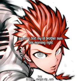 NOT A SHIP!!!!! my ship editing style is hugely different from my satire edits!! ‼️ | same hairstyle and everything 🫩 | #danganronpa #fypシ #leonkuwata #masarudaimon #satire fyp thh udg viral funny satire