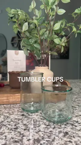finally got some new glass cups so I had to show them off !!! ✨ @target #fall #glasswear #microinfluencer #fyp #kitchen 