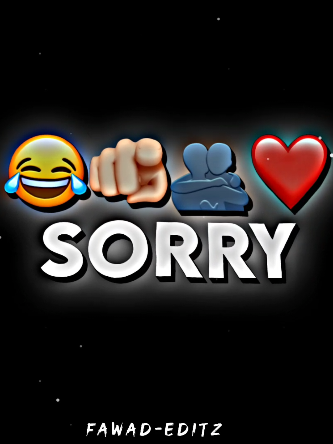 Sorry 😂🫶🏻❤️#fypシ゚ #foryou #foryoupage  #unfreezmyaccount 😭😭😭😭 #blackscreenstatus @TikTok 