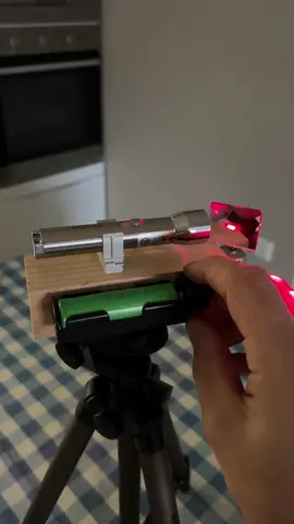 New DIY Mini Laser Level Project 🔴 | Perfect Straight Lines for Walls and Ceilings I built a DIY mini laser level ✨🔧. It's the perfect tool for creating perfectly straight lines on walls and ceilings, or for hanging pictures in a row 🖼️. A simple, creative, and super useful project for DIY and tech lovers! 👉 Follow me for more DIY tech experiments and clever inventions. #DIYTech #LaserLevel #LifeHack #Makers #TechDIY    