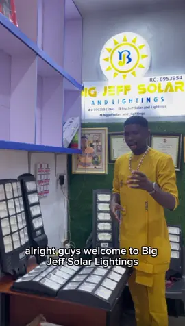 Introducing Our high quality all in one solar streetlights still much available in stock…  Buy 10pcs get 1pcs free 🆓  👉600w= 30,000 👉800w= 35,000 👉1200w= 43,000 👉3000w= 50,000 👉4000W= 55,000 👉5000w= 60,000 👉6000w= 65,000 Contact us today for more information or to place your order!!! WhatsApp: 09025511941 Call ☎️ 09067143207, 08149439431 We do Nationwide delivery for all our products and services! ✅Brightness ☀️  ✅ Expert installation ✅ Top-quality products ✅Affordable prices Office address 📍 Shop F140 Alaba international market ojo Lagos state *FOLLOW US FOR MORE UPDATES ON SOLAR ENERGY* #bigjeffsolar #solar #nigeria #vira #viralvideos #fyp #tik_tok ##trends