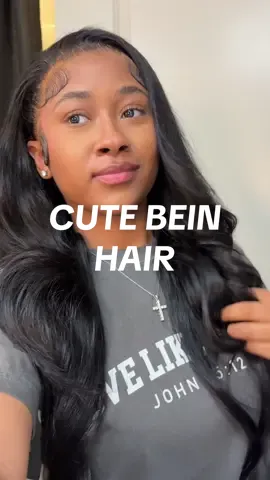 I love my hairrrrr😍 @Cute Bein Hair Shop #cutebeinhair #frontalinstall #nylasymone #cutebeinwig #fyp #wiginstallforbeginners 