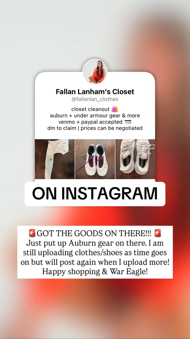 #auburn #gear #clothes #sellingclothes #closetcleanout 