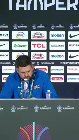 🗣️ “I am a believer in British basketball, as are many people, but we definitely need wholesale improvements across every level of basketball in the U.K.” - GB Head Coach Marc Steutel after today’s heavy loss to Germany at EuroBasket 🇬🇧🏀#britishbasketball #eurobasket 