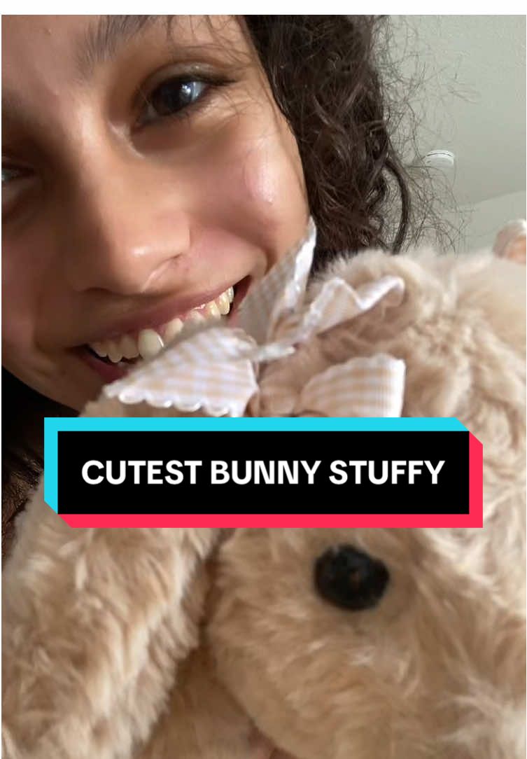this is the cutest stuffed bunny ever i'm in love #stuffedanimal #cute #aesthetic 