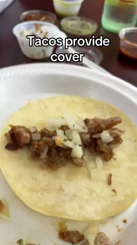 🎶 “Don’t be afraid of the fear, that’s a played-out trap…” — The Killers Street taco. Cilantro rain. Salsa roja like fire.  This isn’t just food—it’s survival wrapped in a tortilla.  When the world gets loud, you run for cover… or you run to the corner taquería where everything makes sense again. 🌮🔥 #RunForTacos #StreetFoodTherapy #CilantroConfessions #SalsaRojaRedemption 