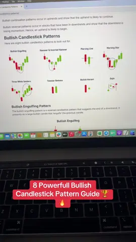 8 Powerfull Bullish Candlestick Pattern Guide 🏆🔥 #ahmadcrypto #candlestickpatterns #binancefullcourse #tradinginpashto #tradingstrategies 