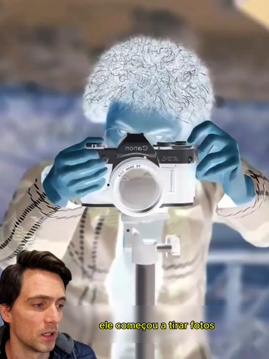 Esse cara fotografou um vulcão bem de perto! #curiosidades #historia 