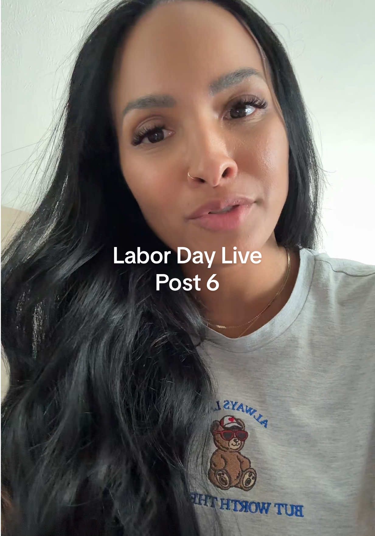 Come hang out with me on Labor Day. No like seriously all day. #liveposting #contentcreator #content #minivlogs 