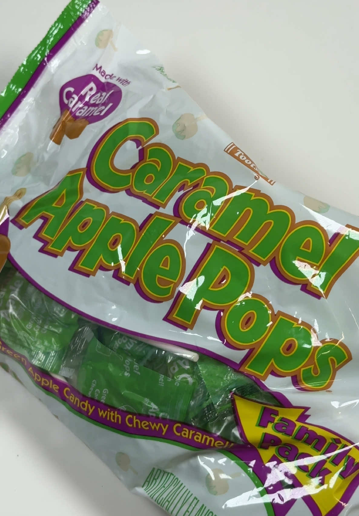 Limited Edition Tootsie Caramel Apple Pops #caramel #pops #tootsie #candy #asmr 