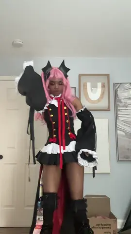 Hi…so I’m alive…and just left Dragon Con heh… #c0splay #krultepes #krultepescosplay #owarinoseraph #blackcosplayer 