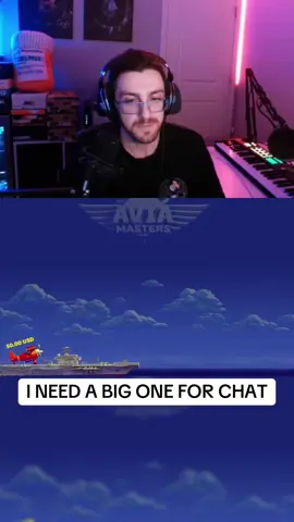 I NEED A BIG ONE FOR CHAT #kick #streamer #pilot #plane 