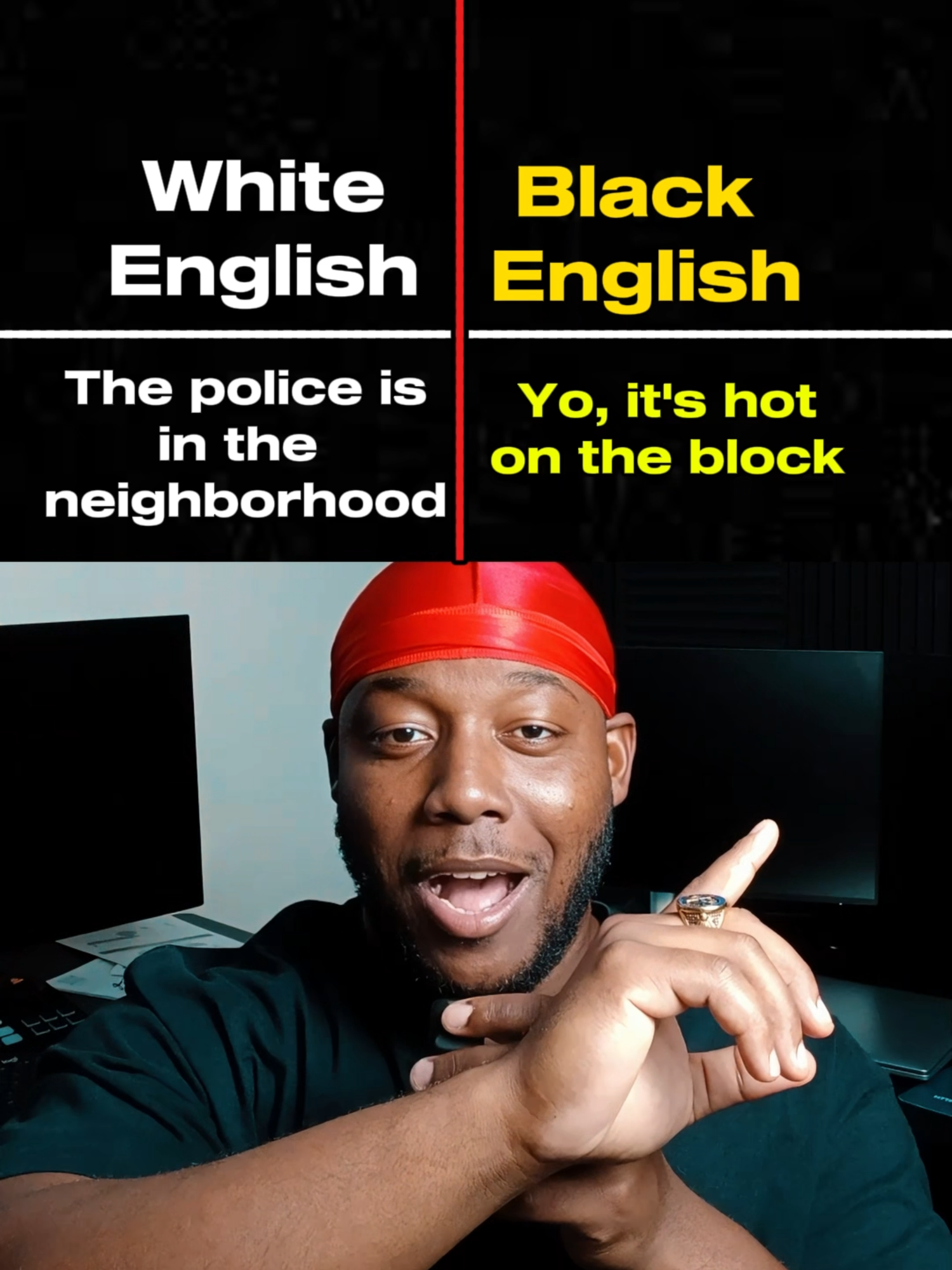 White English and Black English. #english #usa🇺🇸 #fyp #USA #englishclass  #foryou #viral #foryoupage #nigeriantiktok🇳🇬 #ghanatiktok🇬🇭 #dubai🇦🇪  #mexico🇲🇽 #brazil🇧🇷 #france🇫🇷 #germany🇩🇪 #venezuela🇻🇪  #cuba🇨🇺 #haitiantiktok🇭🇹 #panama🇵🇦 #honduras🇭🇳