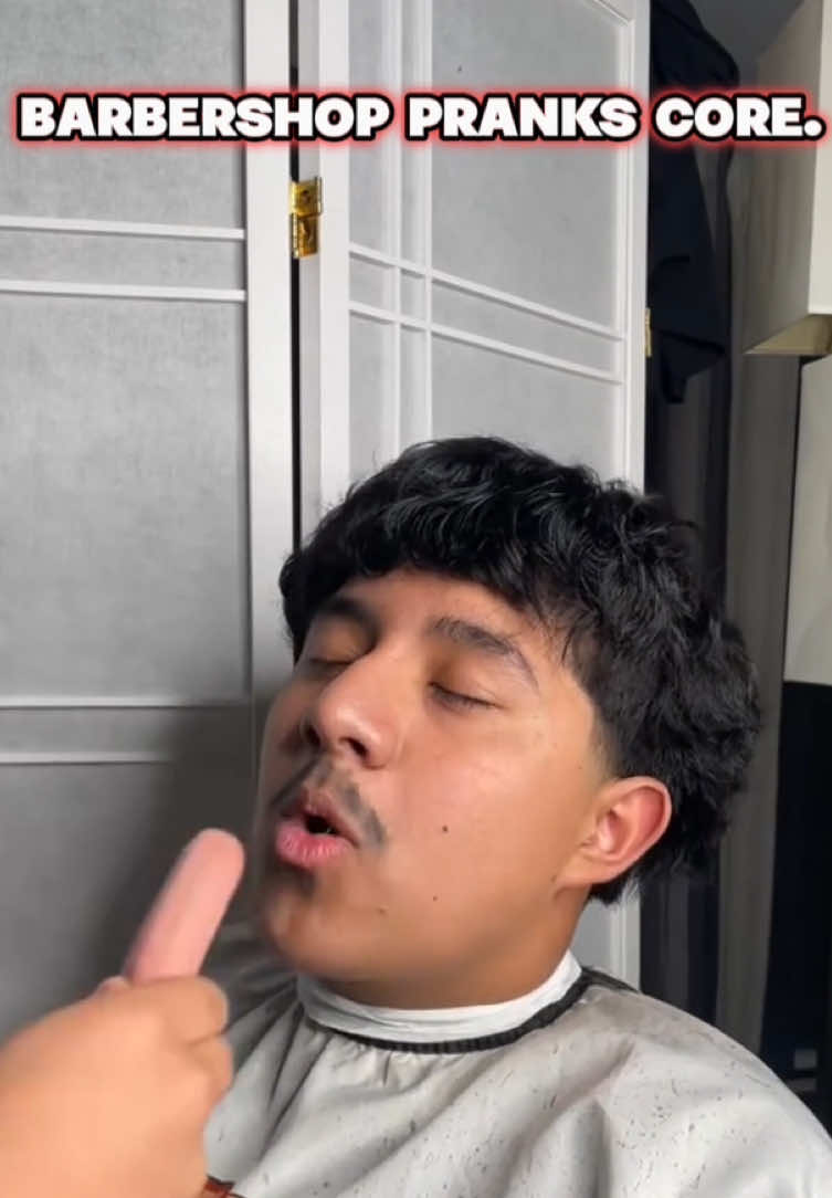 Why did he like it tho.. #barbershop #barberprank #funnyclips #funnyvideos #fyp 