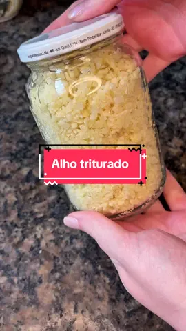 Alho triturado 