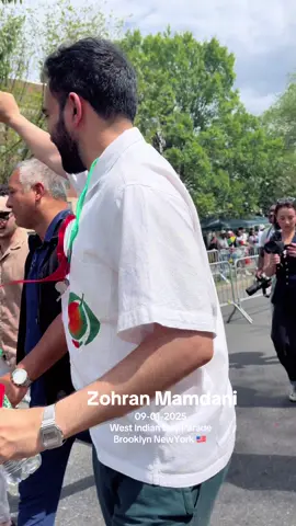 Zohran Mamdani @ West Indian Day Parade Brooklyn #fyp #fup #fypシ #tik_tok #pakistani_tik_tok  