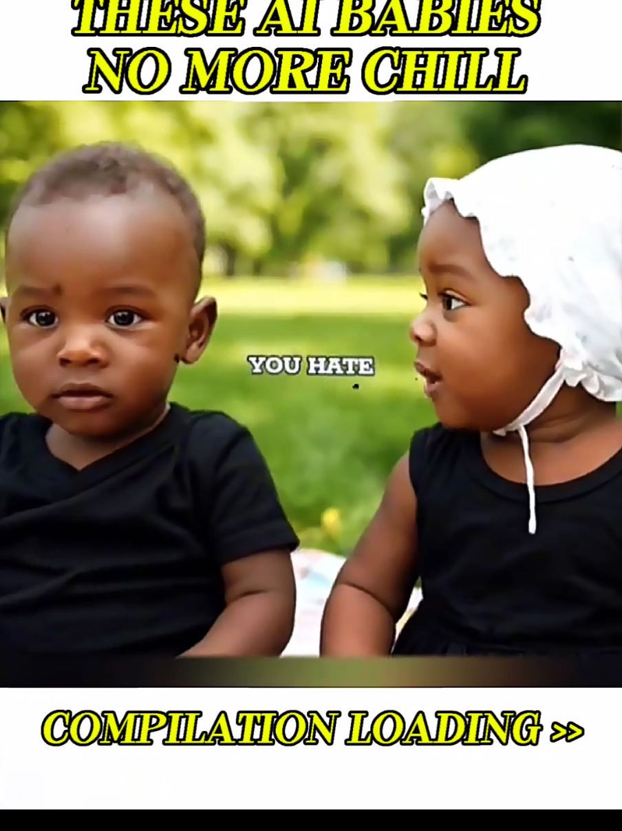 These babies are no more chills. #babyai #funnybaby #cute #baby #aicontent 