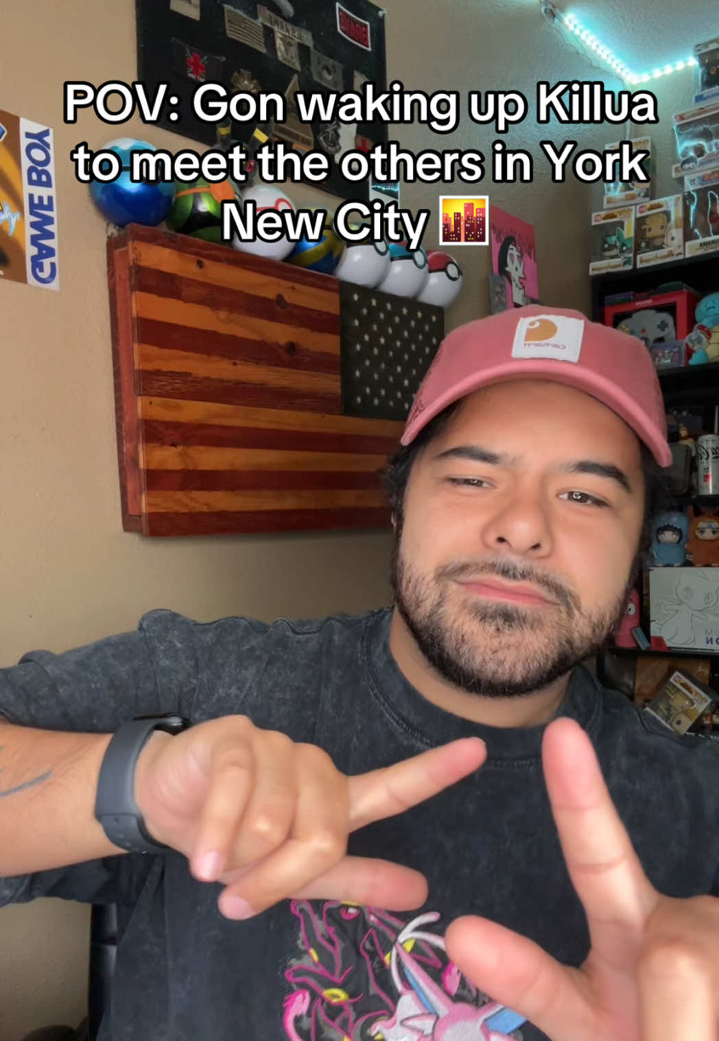 Only real HunterXHunter fans will get this! ✨🙌 #anime #animetiktok #hunterxhunter #yorknewcity  @BENKAI ❤️‍🔥 