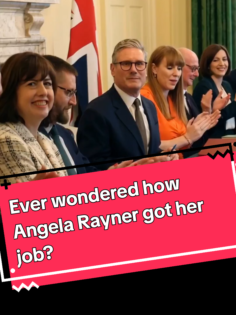How Angela Rayner got her job in government. #england #ukgovernment #keirstarmer #angelarayner #housesofparliment