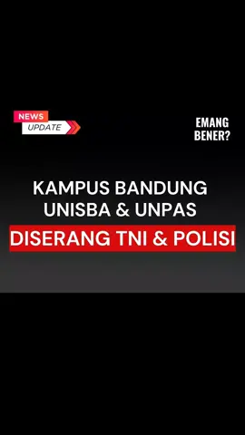 UNISBA & UNPAS  DISERANG!!! Penyerangan brutal di Bandung, bukan hanya kampus, tapi juga rumah warga yang terkena imbas. #unisba #bandung #unpas 