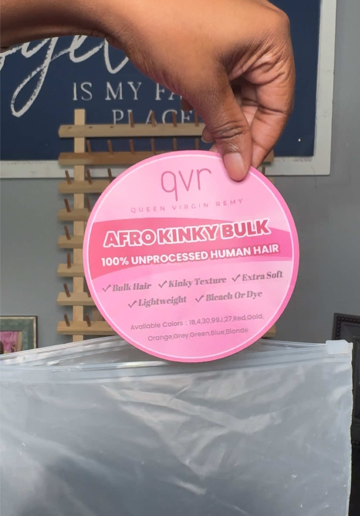This Afro Kinky Bulk Hair from QVR is giving natural scalp realness + butter-soft twists you’ll wanna touch all day. 📦 Tap that yellow tag, grab yours, and thank me later. #QVRHair #ProtectiveStyles #minitwists 