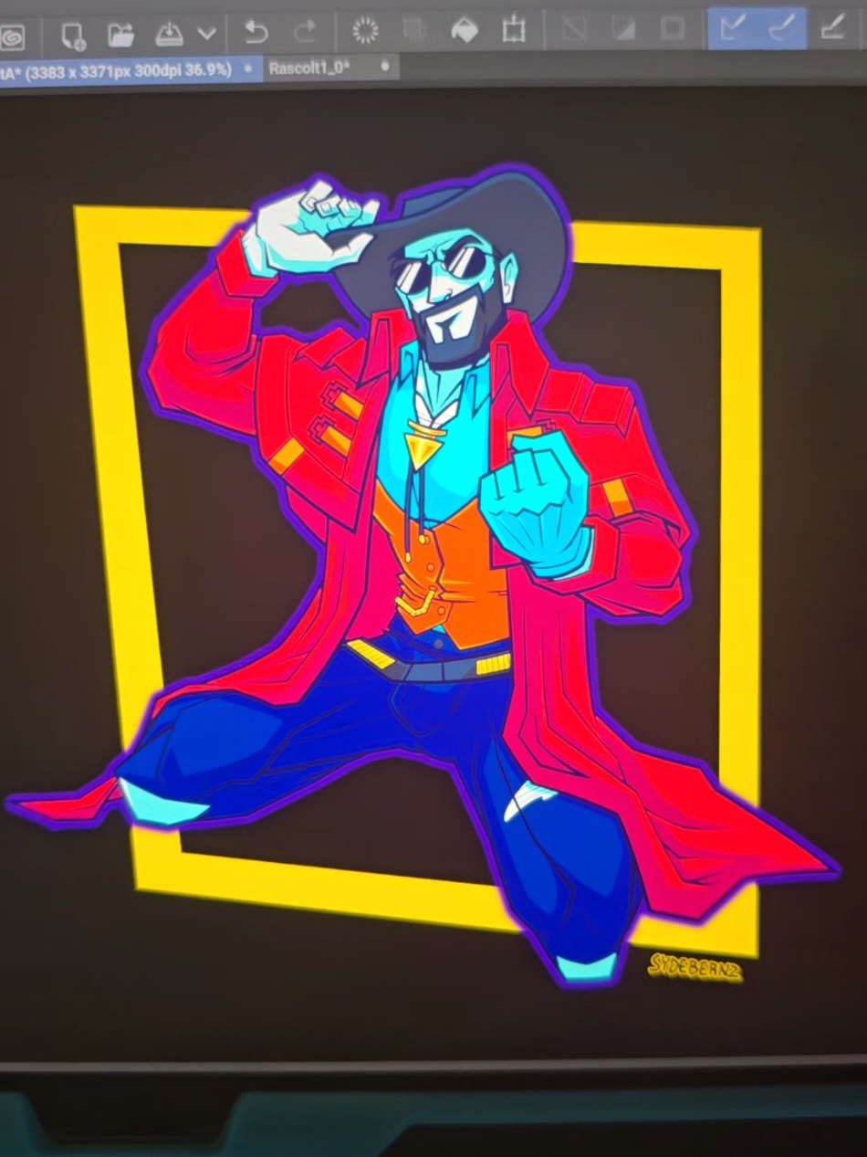 Colt Wade i love you🥺💜 @justdancegame #justdance #fanart #oldtownroadjustdance #ColtWade #digitalart 