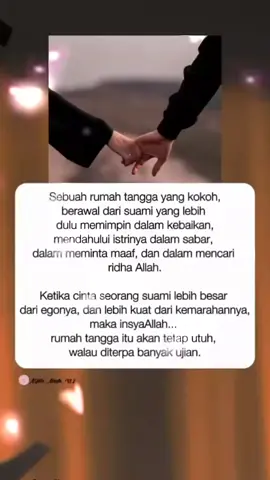TIADA KATA SEINDAH DOA.. Istriku..ya Zaujah.. @syarifah..alawiyah . #Istriku #suamiistri #rumahtangga #parenting #quotescinta #story #katakata #foryoupage 