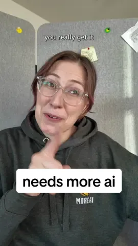 👏NEEDS👏MORE👏AI 👏 The hoodie, hat & mug are all in my bio! #ai #programming 