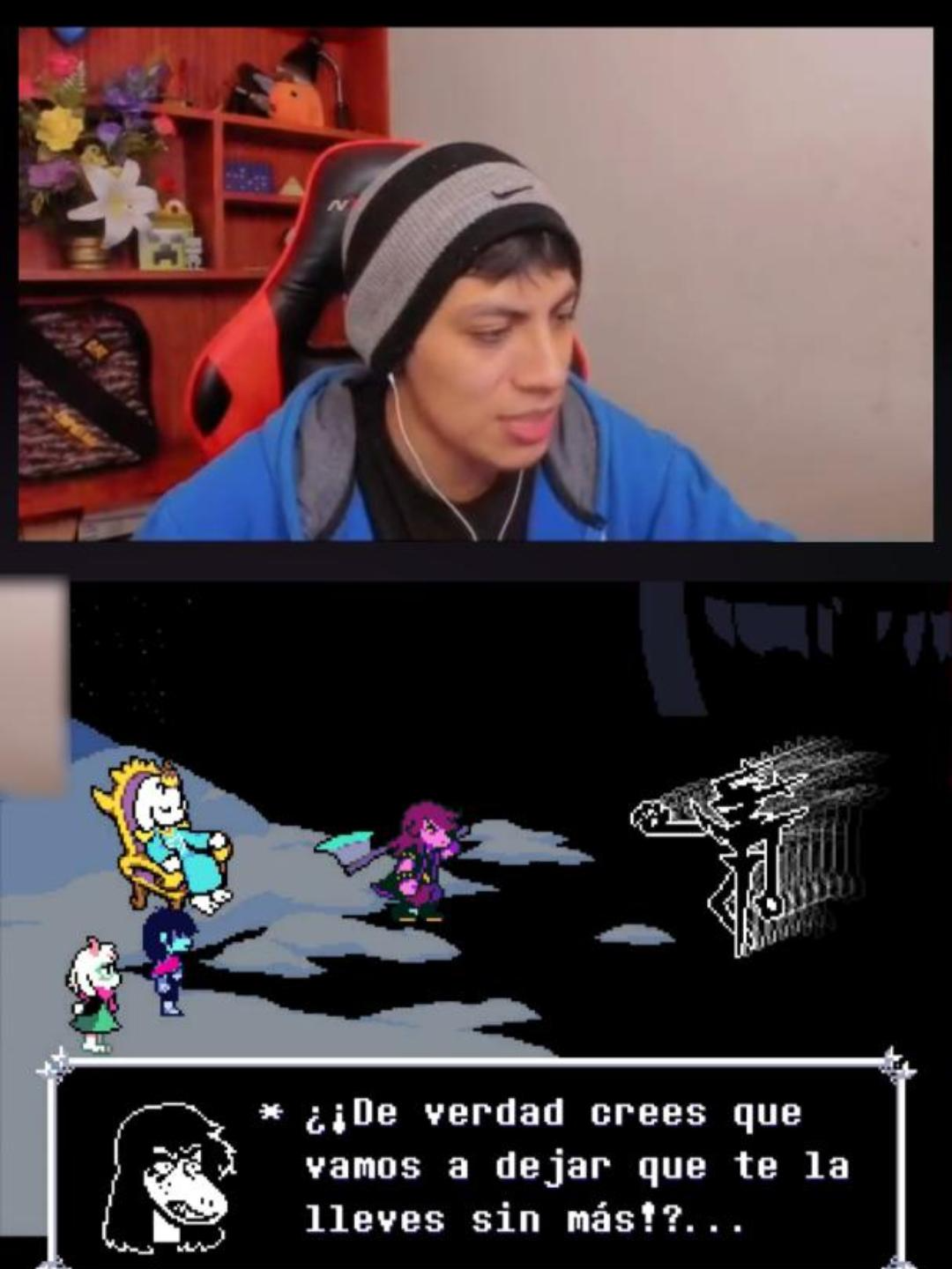 Aparece el Caballero Rugiente #deltarune #deltarunetomorrow #deltarunetiktok #undertale #deltarunechapter3 #tobyfox