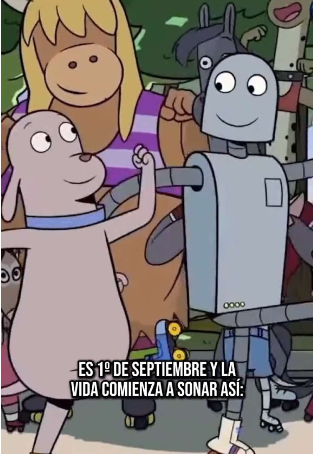 La vida nos trata como la queremos ver y este día pinta para ser un excelente inicio de mes. 🐾🛼🐶🤖 . Disfruta de todo el contenido de #azteca7 en azteca7.com. 🌟🖥️ #September #RobotDreams #Septiembre #Fyp