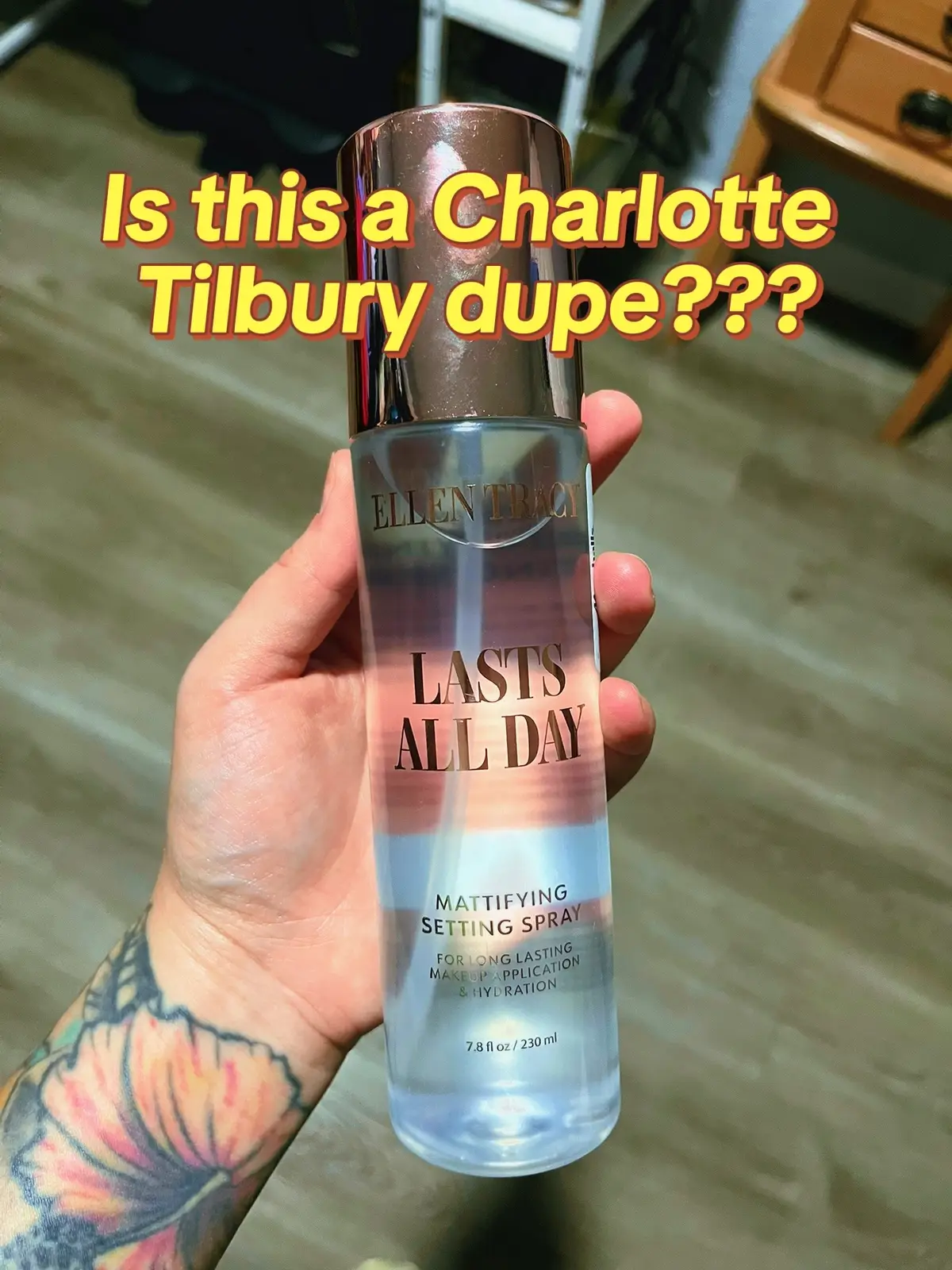 Never used Charlotte Tilbury anything but this looked like the setting spray. $5 at Marshalls! 