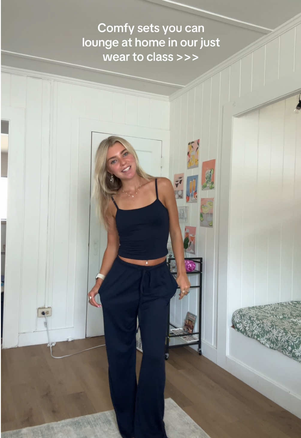 Living in thissss😍 so soft!! wearing the size small #cuteandcomfy #loungewear #matchingset #tiktokshopcreatorpicks 