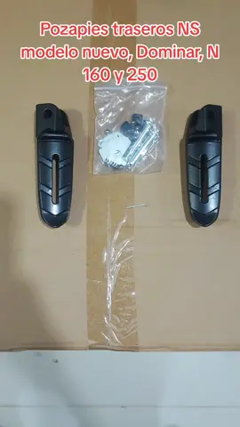 🎯 ¡NUEVOS POSAPIES TRASEROS DISPONIBLES! 📌 Compatibles con: ✅ Pulsar NS (modelo nuevo) ✅ Dominar ✅ Pulsar N160 y N250 🚀 Diseño mejorado, mayor agarre y durabilidad ✔ Fabricados con materiales de alta resistencia ✔ Instalación rápida y ajuste perfecto ✔ Estilo deportivo que realza tu moto 💥 Dale a tu moto el upgrade que merece. 📦 ¡Disponibles para entrega inmediata! 📲 Contáctanos y lleva los tuyos hoy mismo. #PosapiesMotos   #AccesoriosMotos   #PulsarNS   #Dominar400   #PulsarN160                             