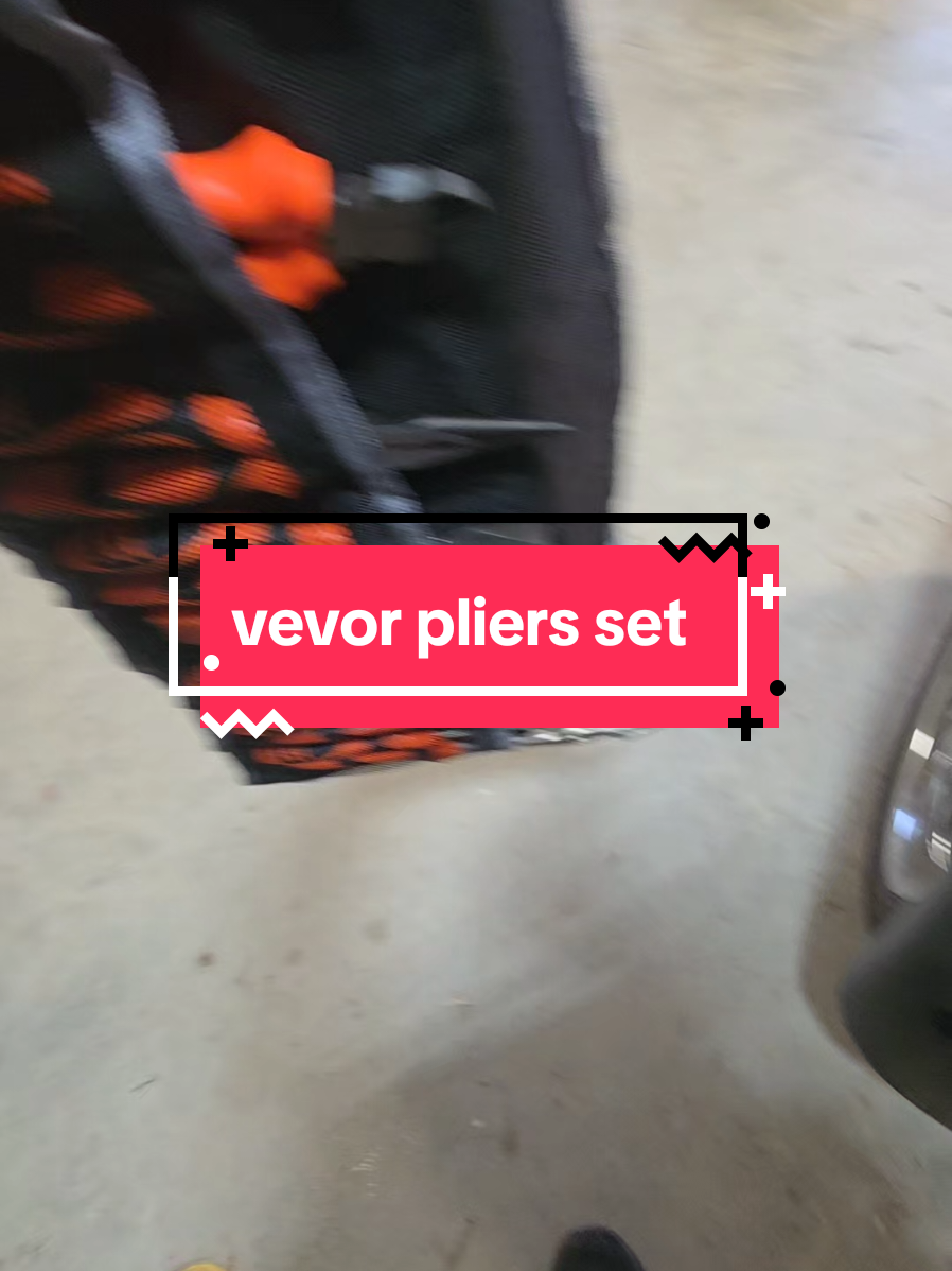 this pliers set is perfect for the shop. #pliersset #pliers #vevortoolset #toolset #vevortools 
