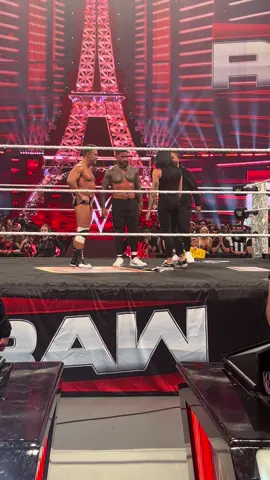 Rhea Ripley, Jey & Jimmy Uso and LA Knight have fun after RAW ends #WWE #laknight #rhearipley #jeyuso #jimmyuso 