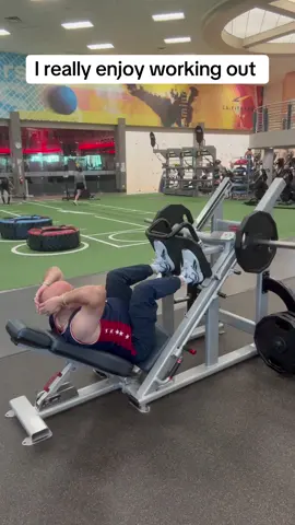 I really enjoy working out !!!!