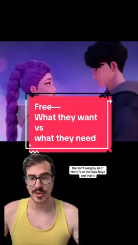 Replying to @numnum7922 KPDH Free Analysis— What they want (to erase their past/flaws), vs What they need (to accept themselves)  The precursor to What It Sounds Like #kpdh #kpopdemonhunters #media #analysis #greenscreen 