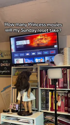 you have to favor in an extra 40-60 minutes for spontaneous incompetence  #sundayreset #disneymovies #princesses 