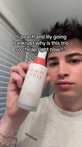 It’s usually $100 easy #kbeauty #peachandlily #skincareroutine #glassskin #glowy 