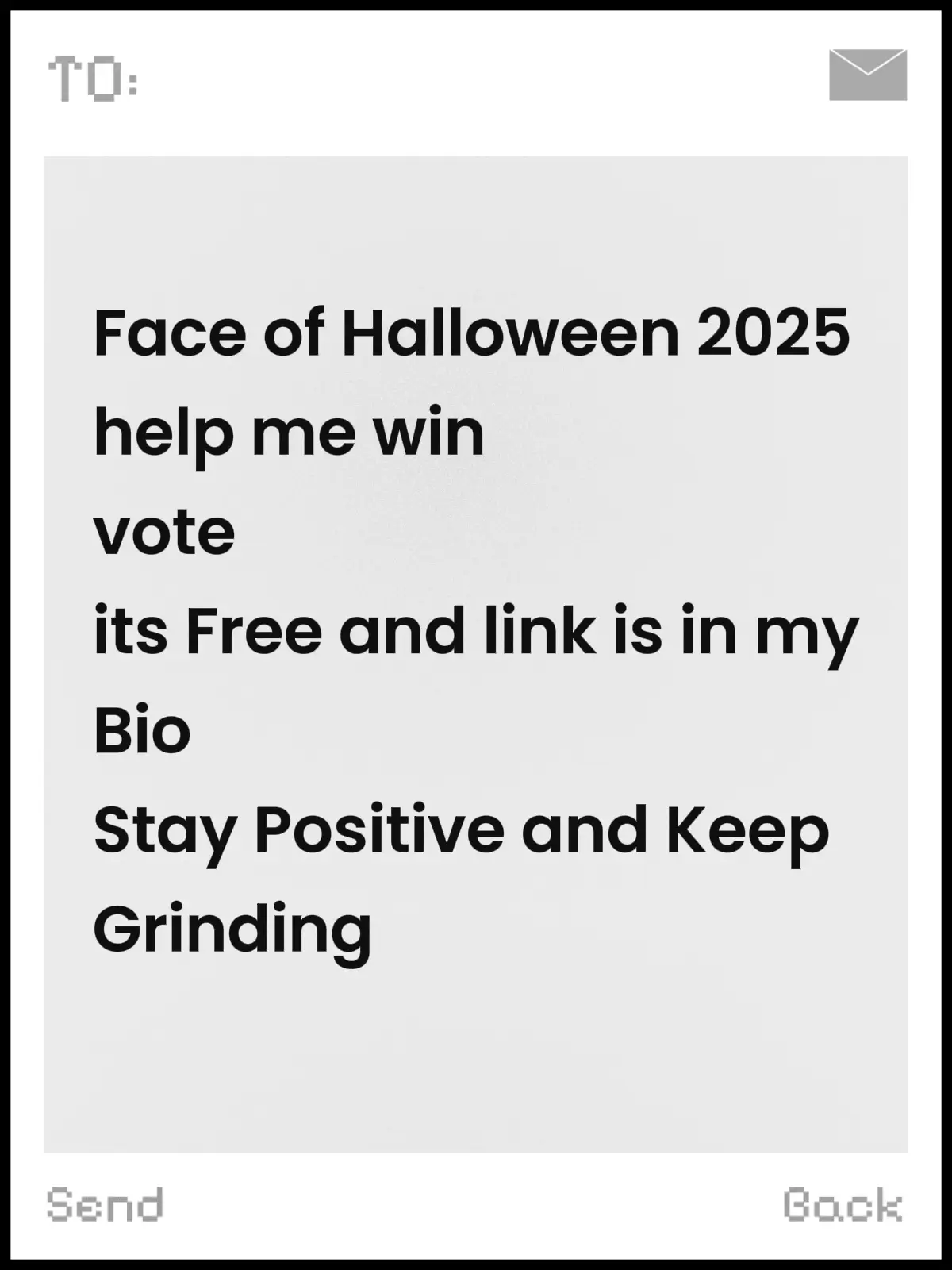 winning this will put me closer to my goals of doing actual solid acting. 😀 voting takes less than 1 min.  link is on my tiktok main page