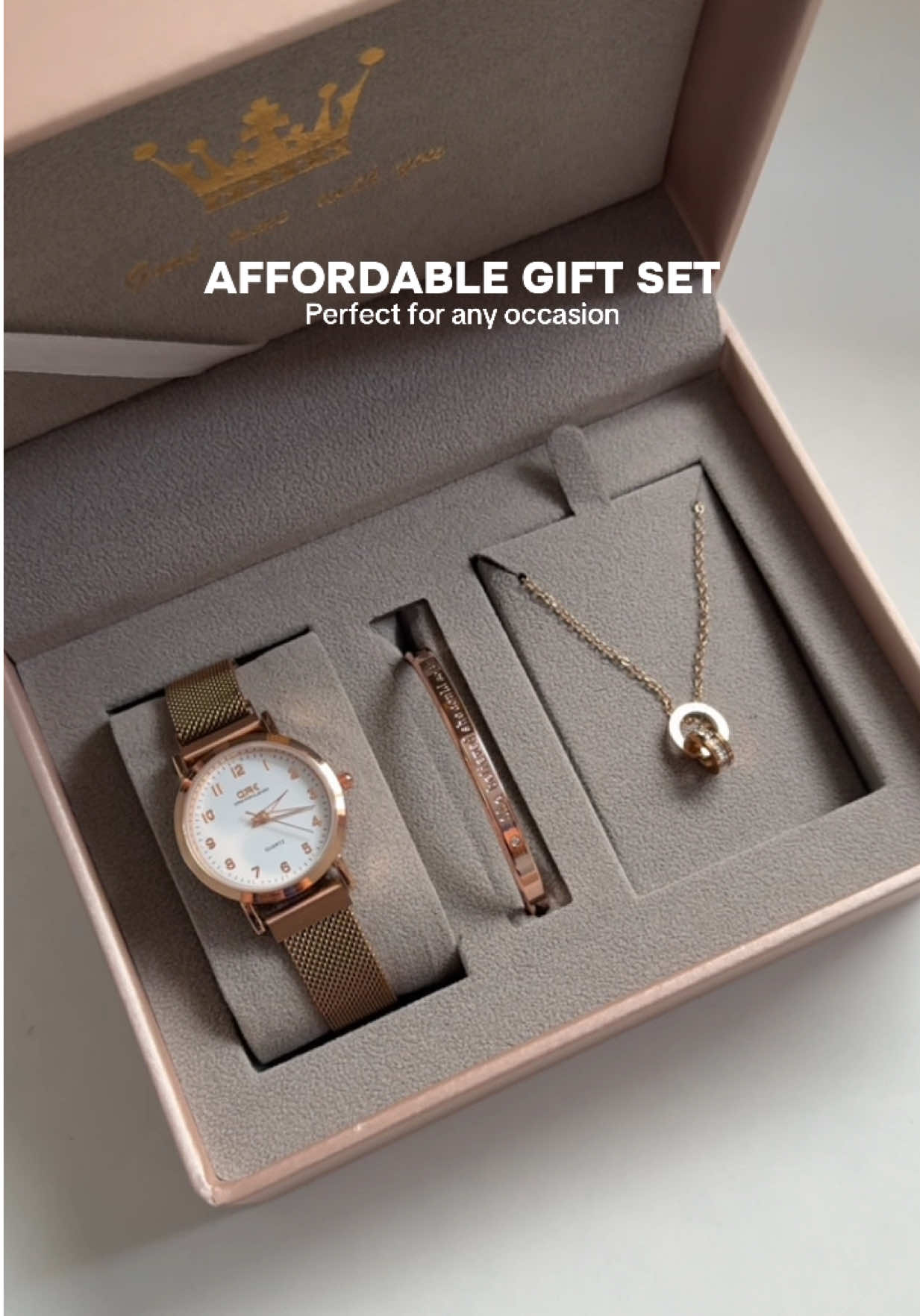 Every woman deserve this set ✨ #giftideas #watch #christmasgift #christmasgiftideas #giftforher 